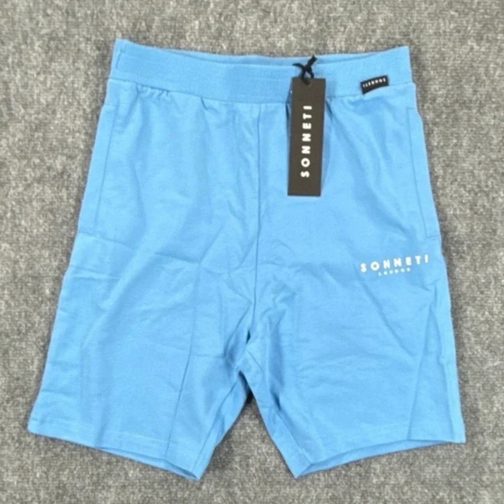 Sonneti London Boys XL 13-15 Years Core T Shirt French Terry Shorts 2PC Set NWT
